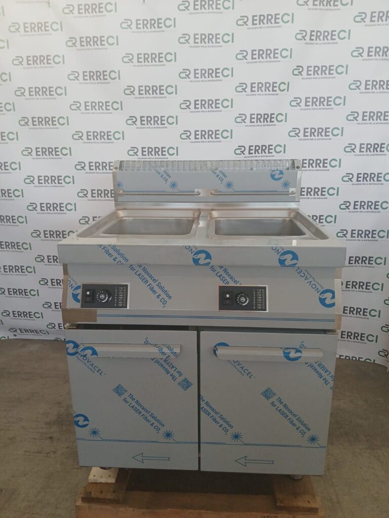 FRIGGITRICE 2 VASCHE GAS METANO 17+17LT ( 33 KW )- NUOVA - dettaglio prodotto